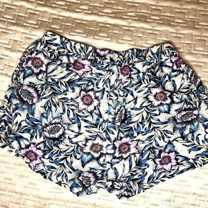 H&M Floral Shorts size 8